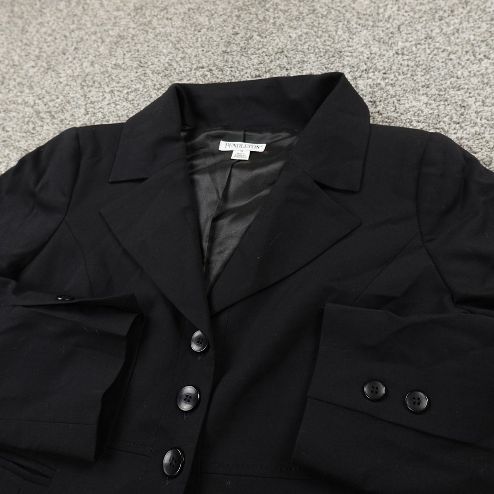 Pendleton Black Women's Blazer Suit Jacket